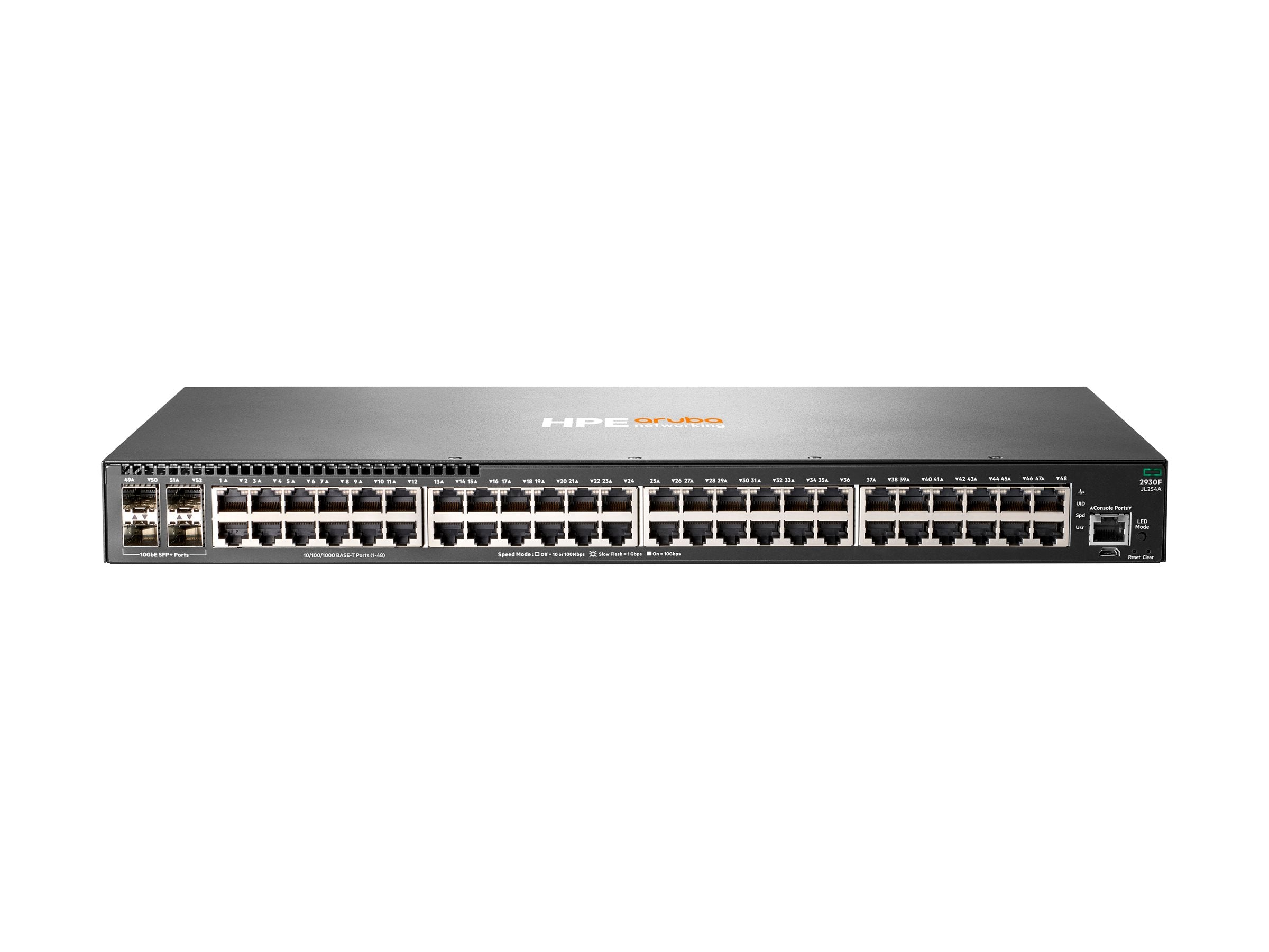HPE Aruba 2930F 48G 4SFP+ Swch EU en