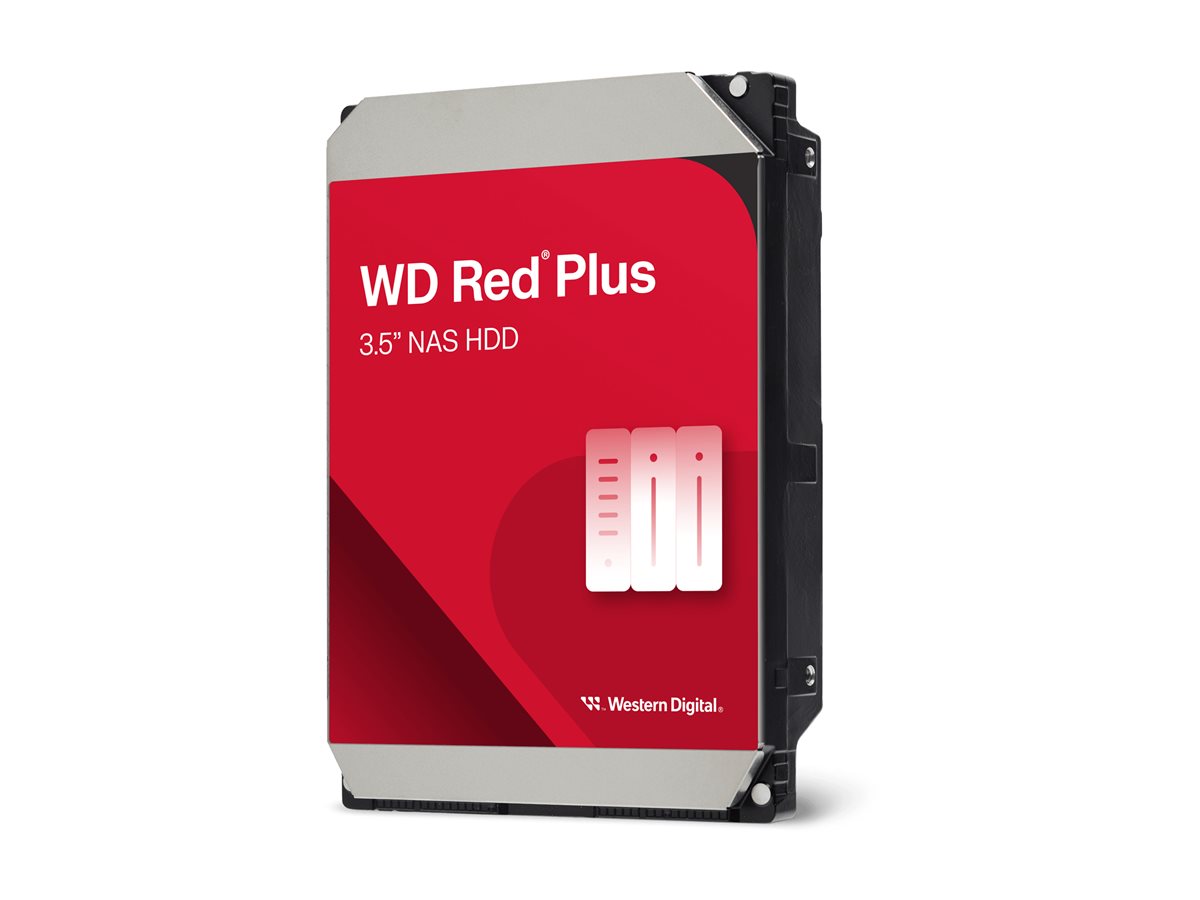 WD Red Plus 6To SATA 6Gb/s 3.5p 258Mo cache internal HDD Bulk