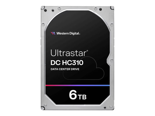 WESTERN DIGITAL Ultrastar DC HC310 3.5p 26.1MM 6000Go 256Mo 7200RPM SATA ULTRA 512E SE