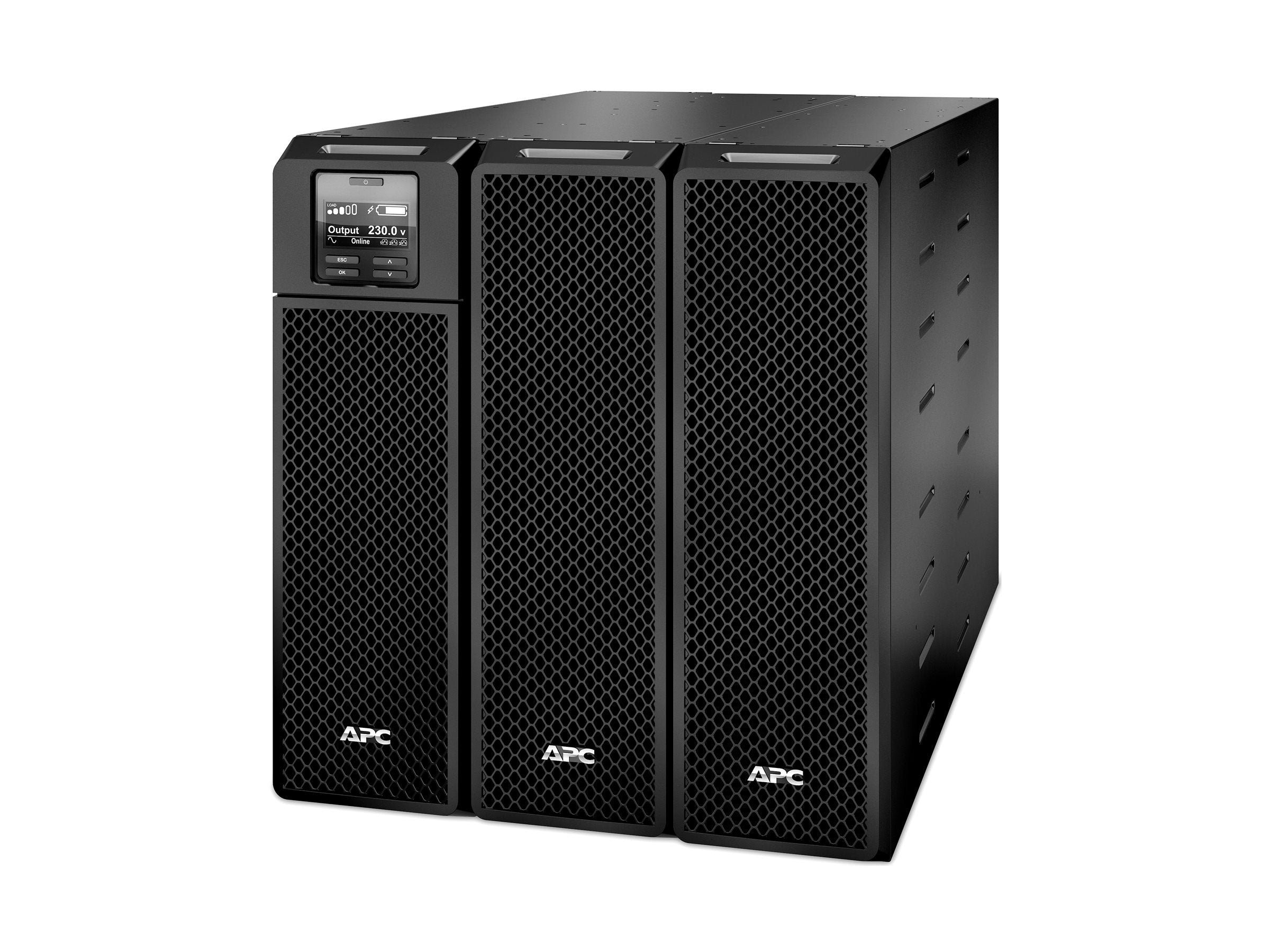 APC Smart-UPS SRT 8000VA UPS Rack AC 230V 8000Watt 8000VA Ethernet 10/100 USB output connectors 14 6U Black