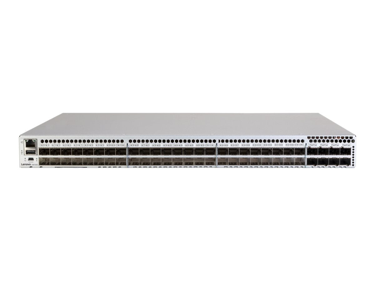 LENOVO ISG ThinkSystem DB720S 24 ports active with 32Go SWL SFP 2PS rail kit 3Yr FW