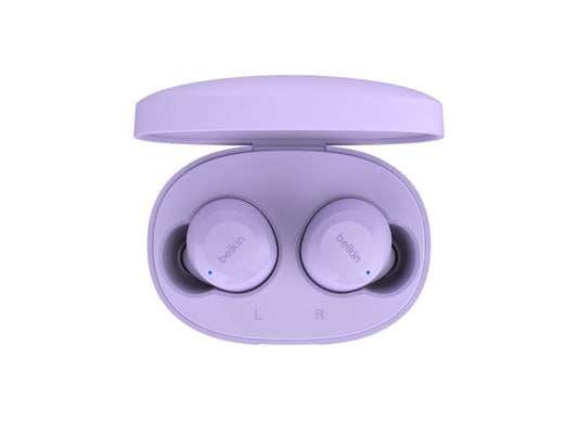 BELKIN SOUNDFORM BoltTrue Wireless Earbuds Lavender
