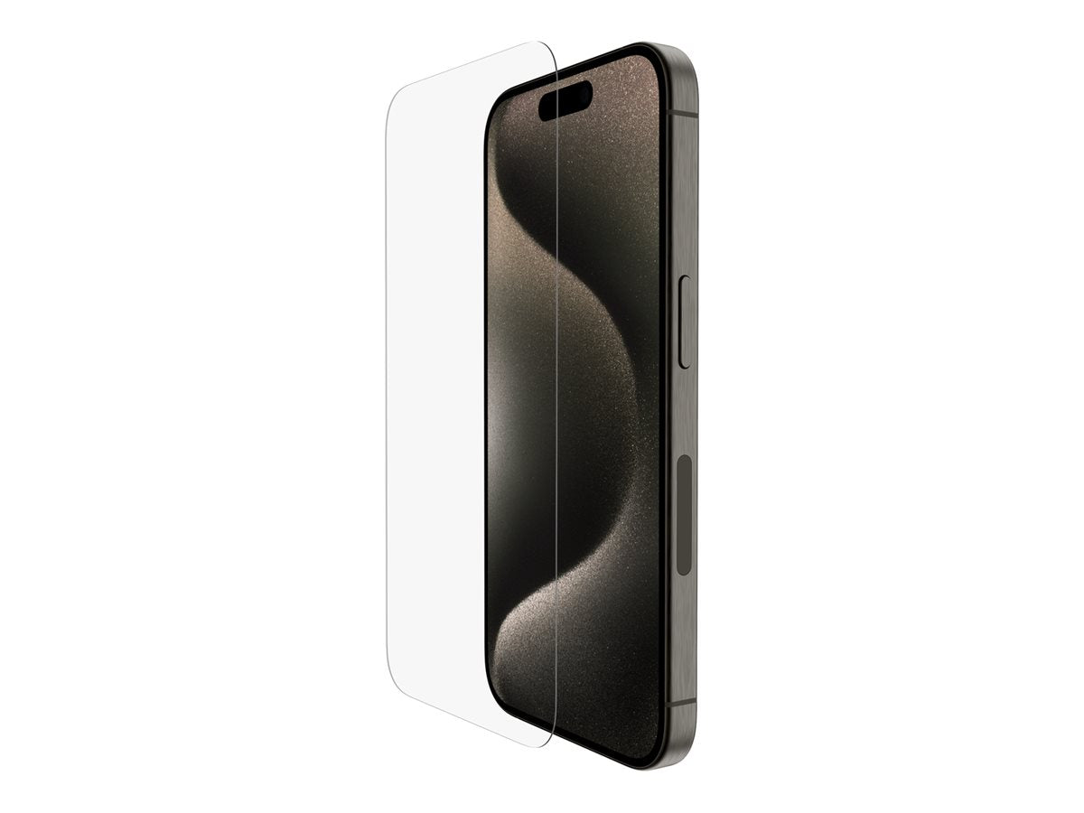 BELKIN ScreenForce Pro TemperedGlass AM Screen Protection for iPhone 15 Pro