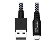 EATON TRIPPLITE Heavy-Duty USB-A to Lightning Sync/Charge Cable MFi Certified M/M USB 2.0 3.05m Lightning USBM to LightningM 3m