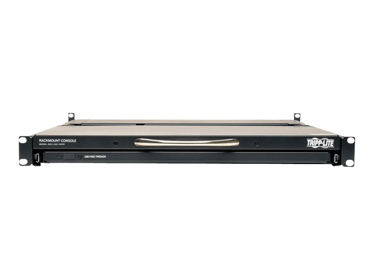 EATON TRIPPLITE 1U Rack-Mount Console with 19p LCD 1920x1080 1080p DVI or VGA Video TAA