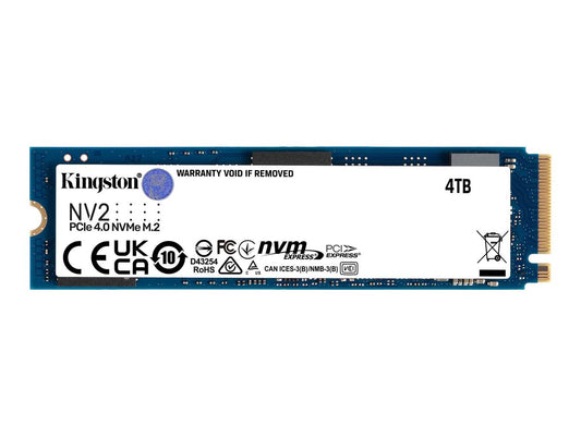 KINGSTON 4To NV2 M.2 2280 NVMe SSD