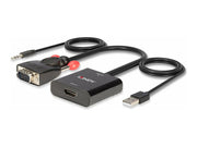 LINDY VGA & Audio to HDMI Converter