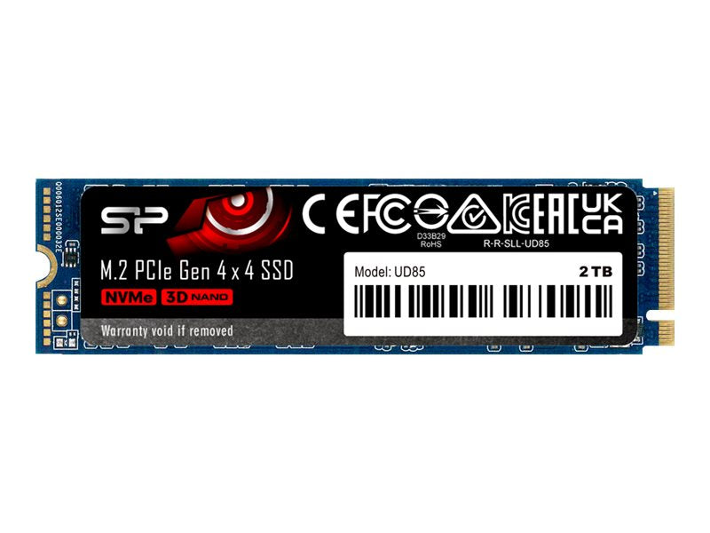 SILICON POWER SSD UD85 250Go M.2 PCIe NVMe Gen4x4 NVMe 1.4 3300/1300Mo/s