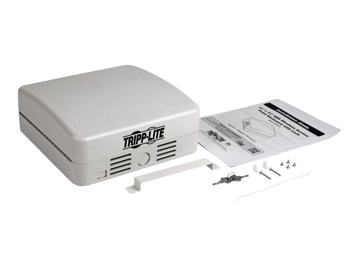 EATON TRIPPLITE Wireless Access Point Enclosure with Lock - Surface-Mount ABS Construction 11 x 11p