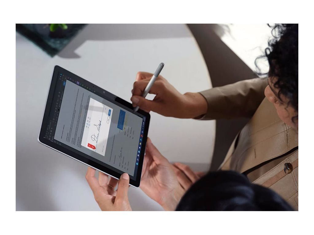 MICROSOFT Surface Go 4 - Intel N200 - 10.5p - 8Go - 64Go - W11P - WIFI - Platine - Tablette Hybride 2-en-1
