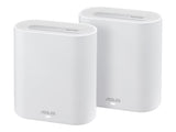 ASUS Tri-Band WiFi 6 Mesh WiFi System suitable for all businesses 2 pack white