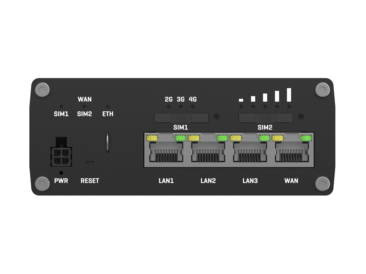 TELTONIKA NETWORKS RUTM09 DUAL SIM 4G/LTE/GNSS 4x RJ45-Ports router