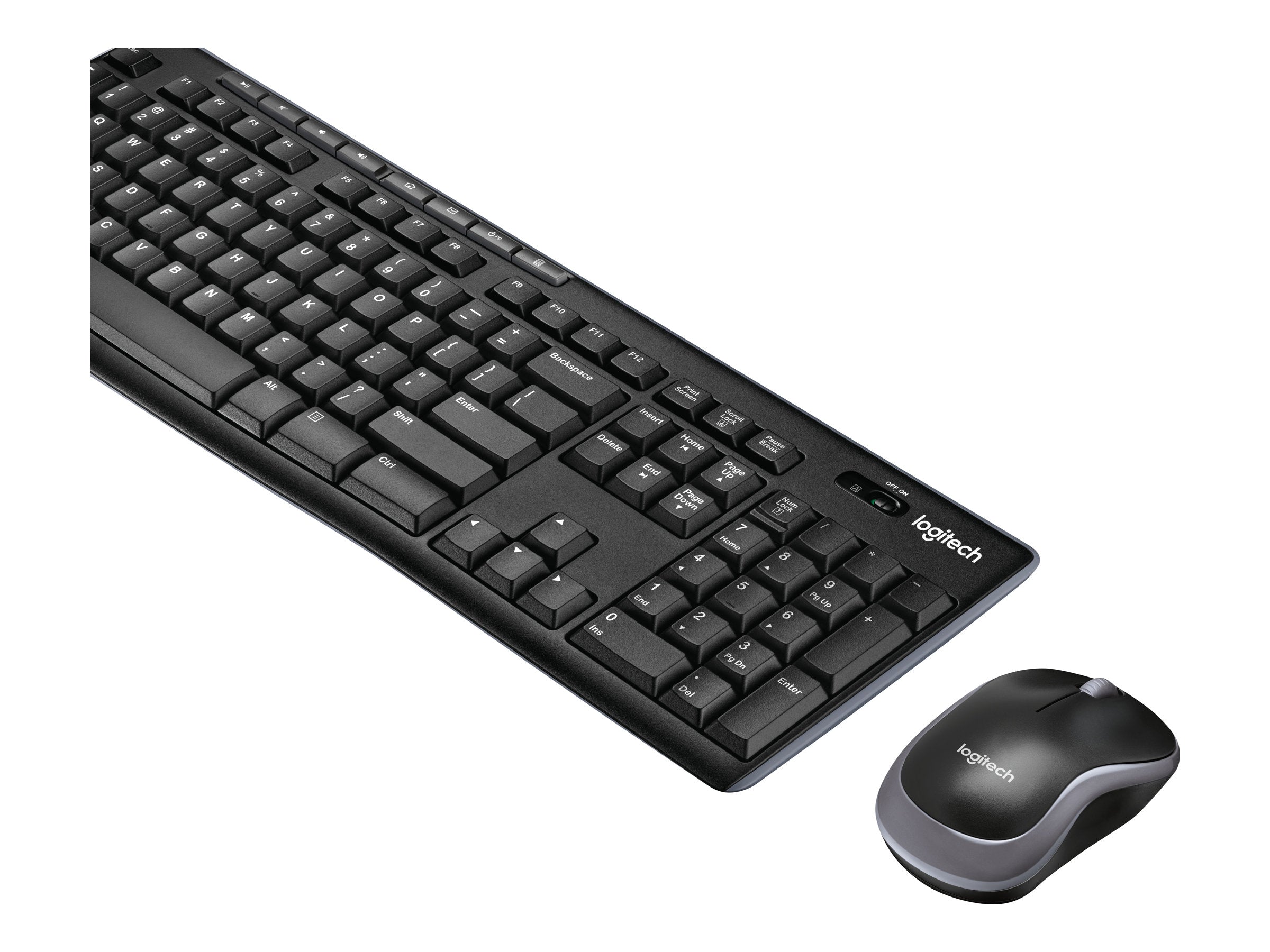 LOGITECH MK270 Wireless Combo Keyboard and mouse set wireless 2.4 GHz Nordic (PAN)