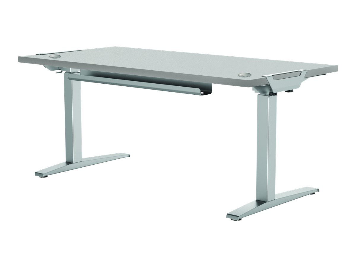 FELLOWES LEVADO PLATEAU SEUL GRIS CLAIR 160CM X 80CM