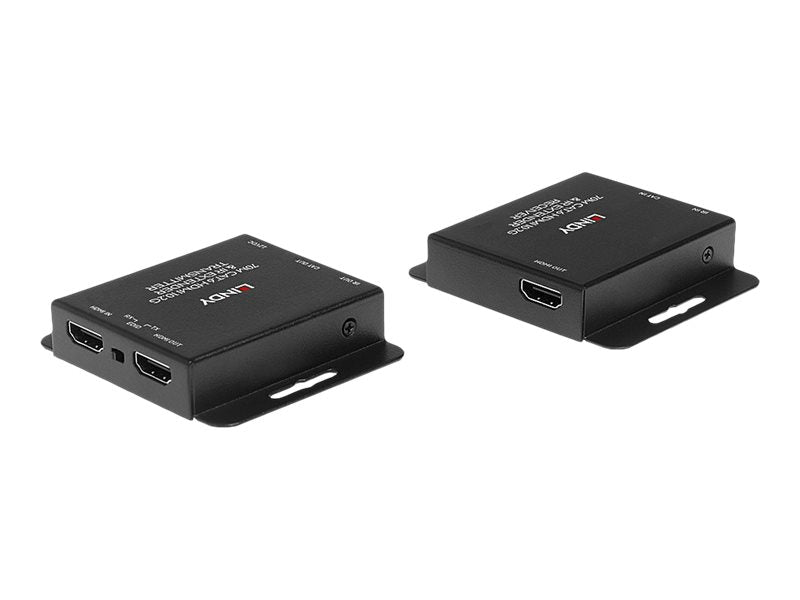 LINDY 70m Cat.6 HDMI 10.2G & IR Extender Amplify HDMI 10.2G & IR signals over 70m via Cat.6 cable