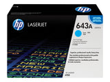 HP 643A original Colour LaserJet Toner cartridge Q5951A cyan standard capacity 10.000 pages 1-pack
