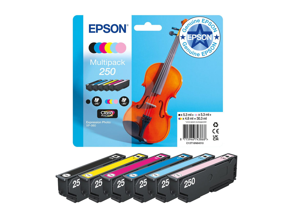EPSON Multipack 6-colours 250 Ink