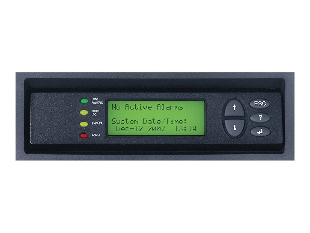 APC Symmetra LX 16kVA Scalable to 16kVA N+1 Power array AC 208/240V 16000VA Ethernet 10/100 output connectors 1 Black silver
