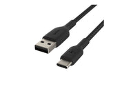 BELKIN BOOST CHARGE USB-A to USB-C Cable Braided 1M Black