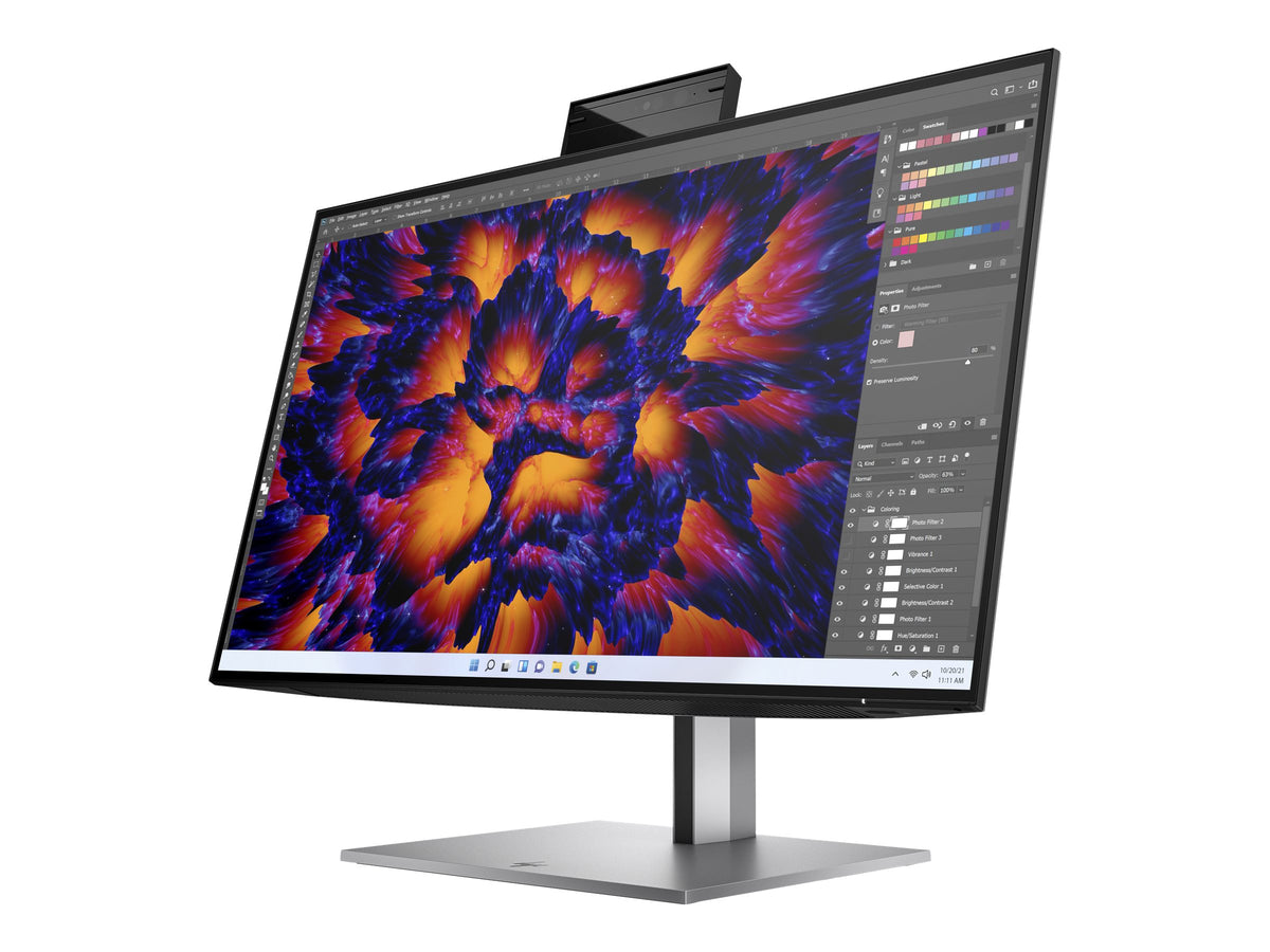 HP Écran de conférence Z24m G3 QHD avec webcam IR 5Mpx 23.8p QHD 2560x1440 HDMI USB-C USB port DisplayPort