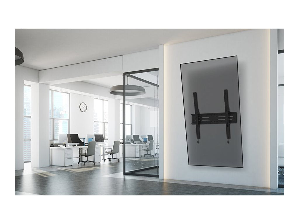 NEOMOUNTS WL35S-950BL19 Support mural inclinable pour écran 55-110p - robuste - verrouillable - paysage et portrait