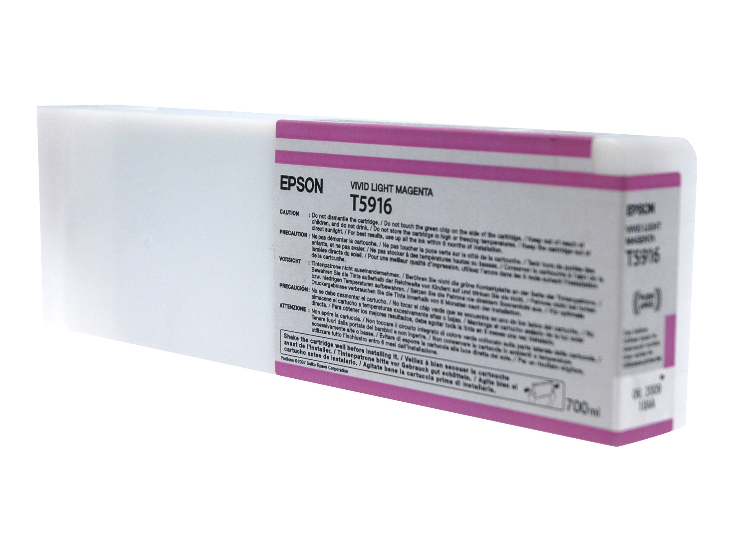 EPSON 5LB T5916 ink cartridge vivid light magenta standard capacity 700ml 1-pack