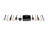 EATON TRIPPLITE 2-Port USB/HD Cable KVM Switch with Audio/Video Cables and USB Peripheral Sharing