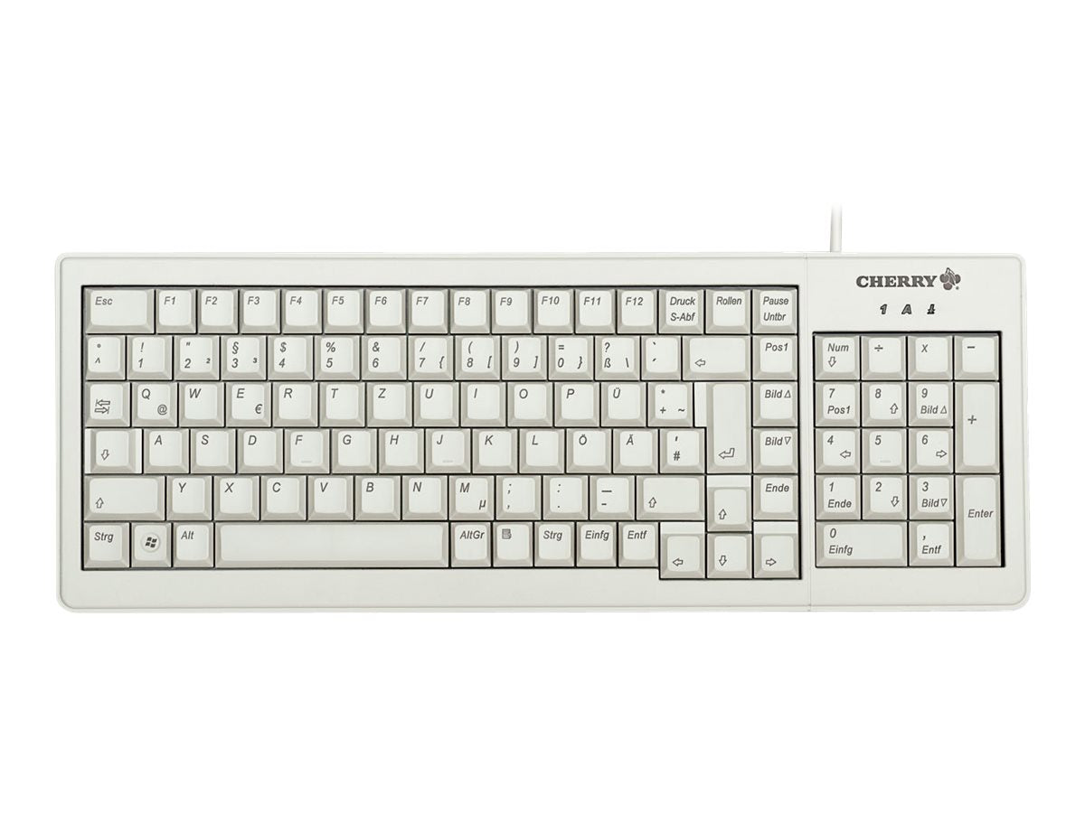 CHERRY XS Complete Keyboard USB grey corded (DE)