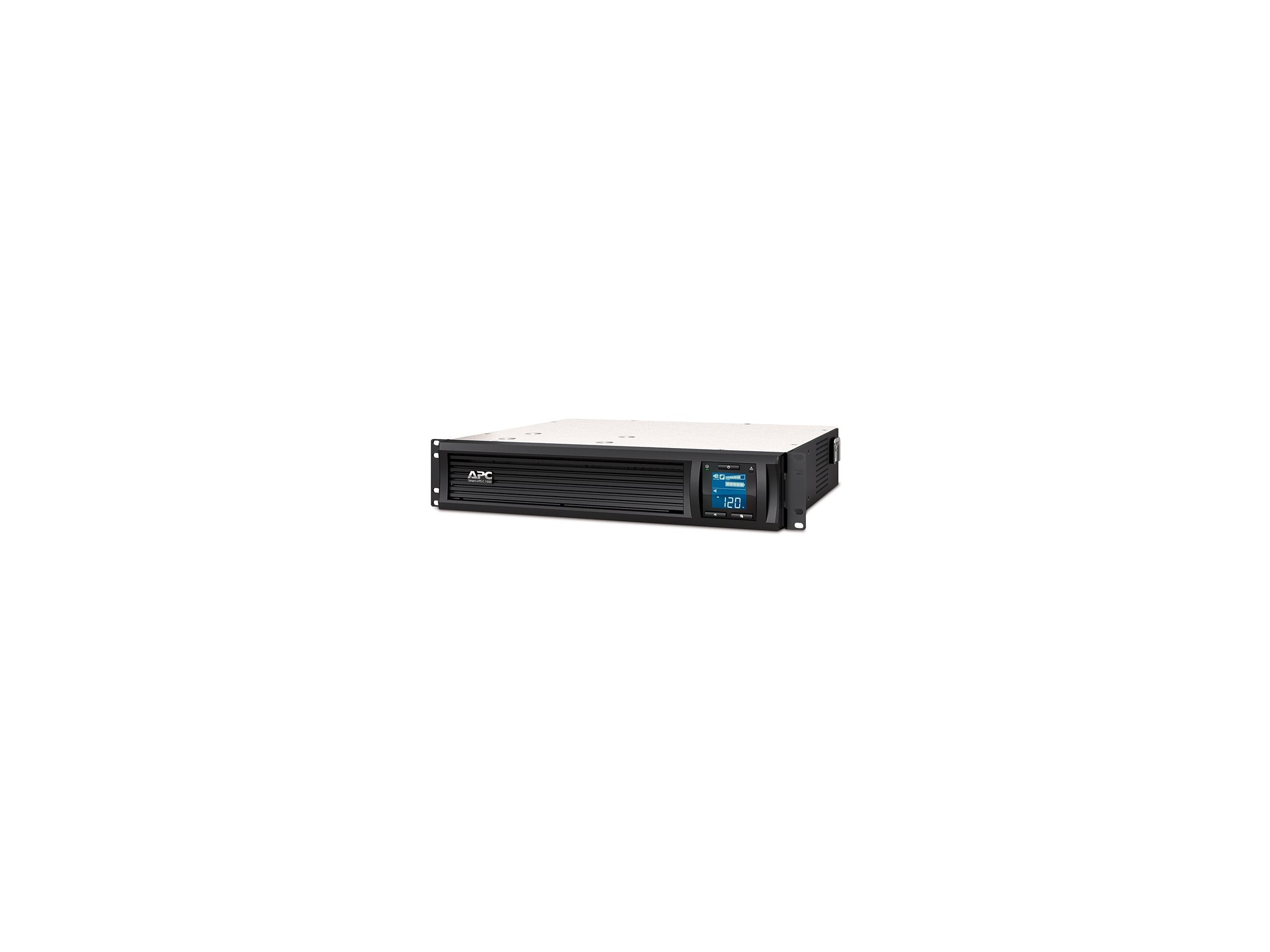 APC Smart-UPS C SMC1500I-2UC UPS Rack AC 220/230/240V 900Watt 1500VA RS-232 USB output connectors 4 2U BK with APC SmartConnect