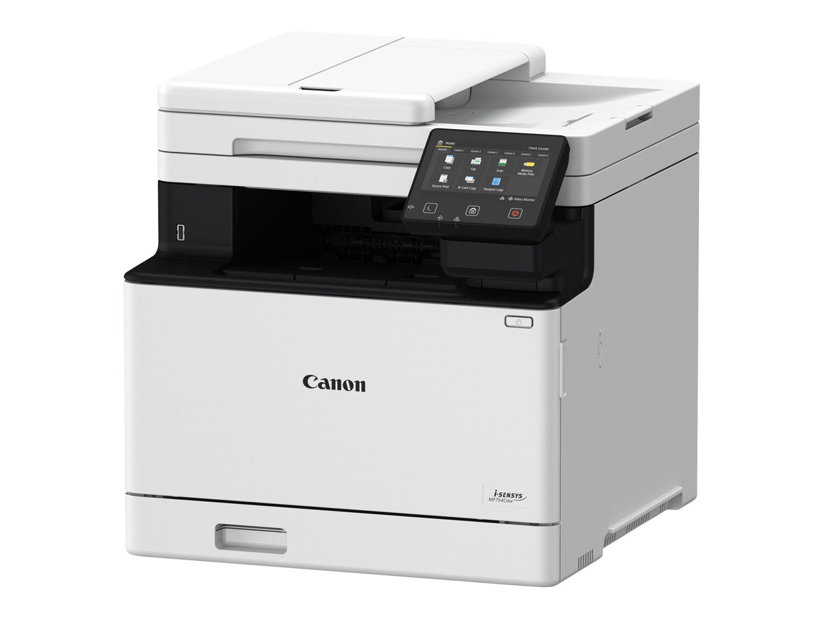 Imprimante Multifonction Canon i-SENSYS MF754CDW - (Laser, Couleur, Wifi, Recto Verso) Blanc