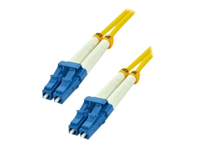 MCL LC/LC duplex singlemode 9/125 OS2 optical fiber - 50m