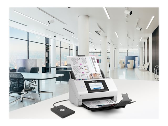 EPSON WorkForce DS-790WN Document scanner Duplex A4 600x600dpi 45ppm mono/45ppm colour ADF 100sheets 7000scans/d USB 3.0 Wi-Fi
