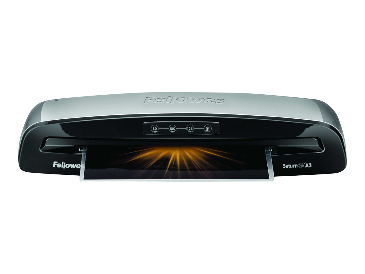 FELLOWES Bundle Plastifieuse Saturn 3i A3  achetée + 4x25 packs 80 microns offerts