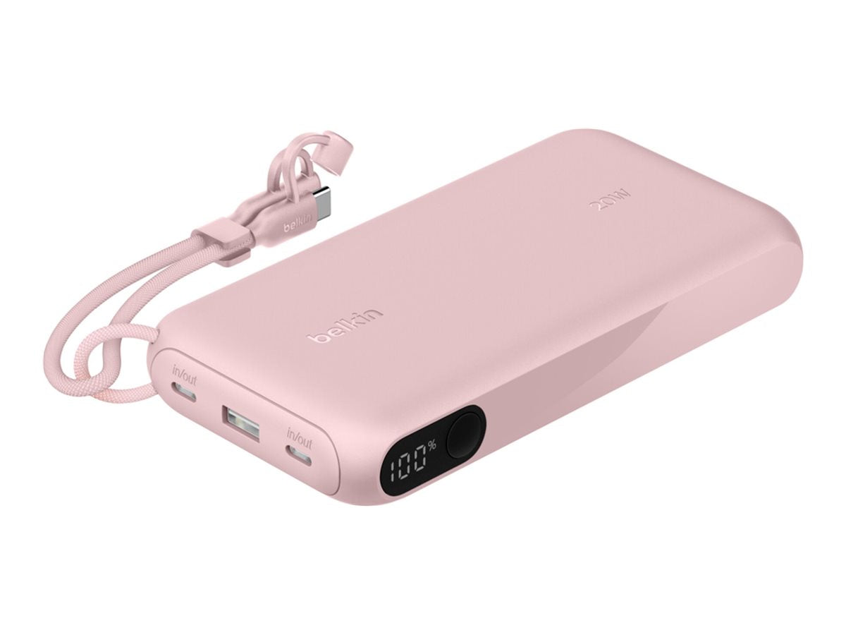 BELKIN 20k PD20W Power Bank with Display Pink