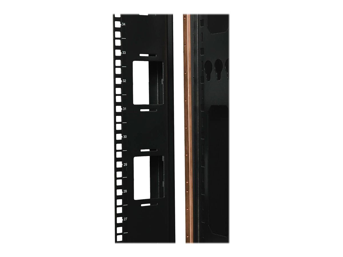 EATON TRIPPLITE 42U Rack Enclosure Server Cabinet Copper Bus Grounding Bar Grounding bar vertical
