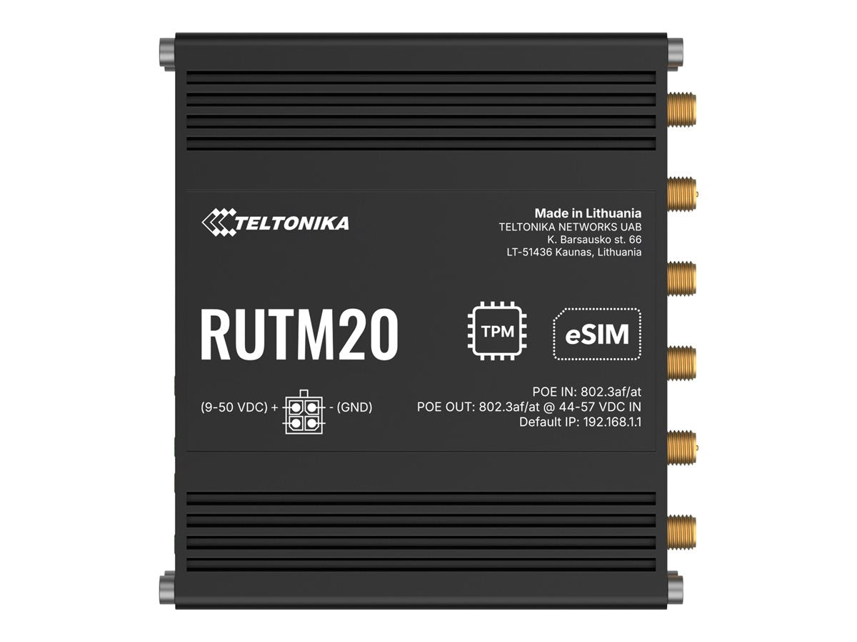 TELTONIKA NETWORKS RUTM20 Compact 5G Router
