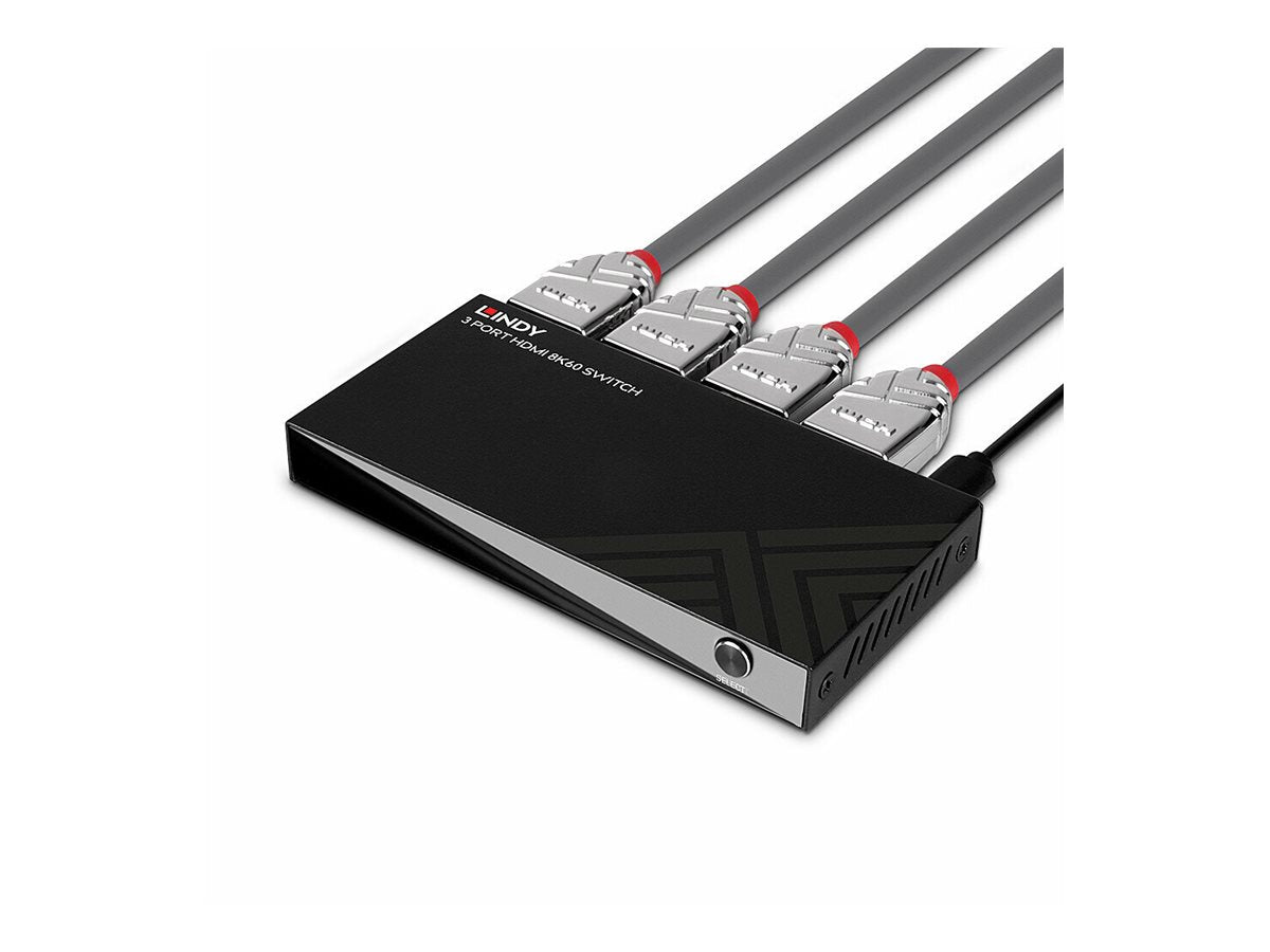LINDY 3 Port HDMI 8K60 Switch