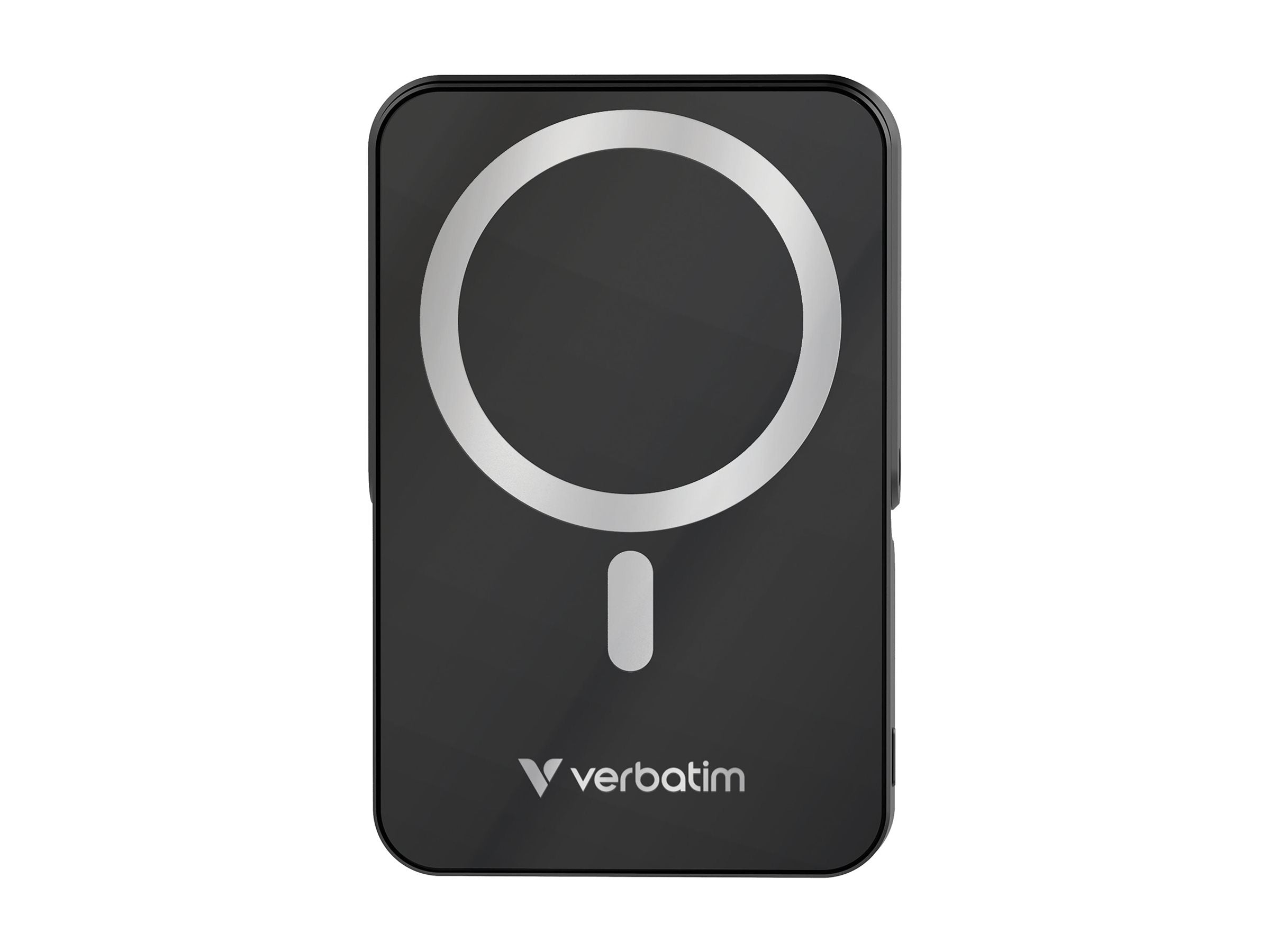 VERBATIM CHARGE N GO POWER BANK WITH STAND MAGNETIC WIRELESS 10000MAH - BLACK WCF (P)