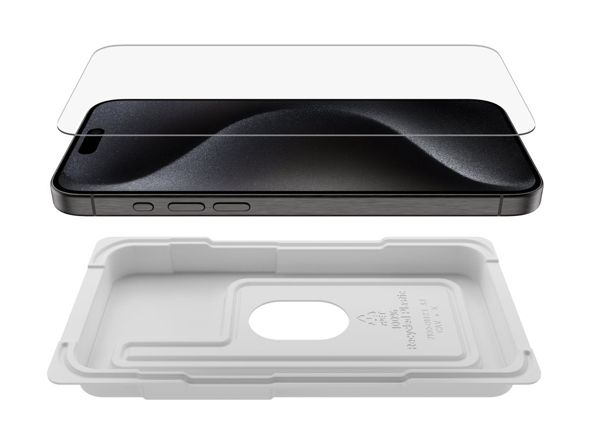 BELKIN ScreenForce Pro TemperedGlass AM Screen Protection for iPhone 15 Pro Max