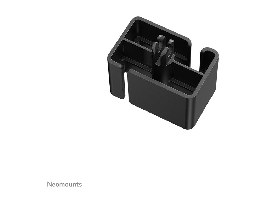 NEOMOUNTS Cable Spine Organizer for sit/stand desk frames clamp mounted black