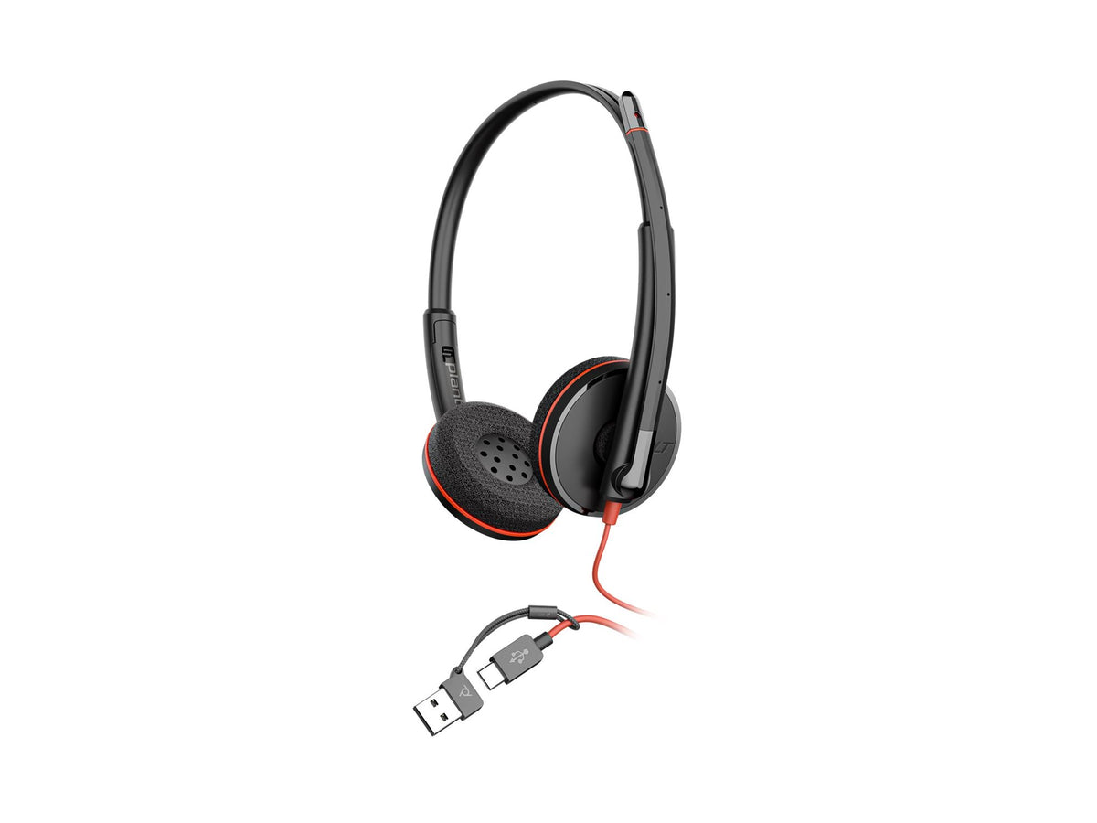 Poly BW 3225 USB-C HS+3.5mmP+USB-C/A