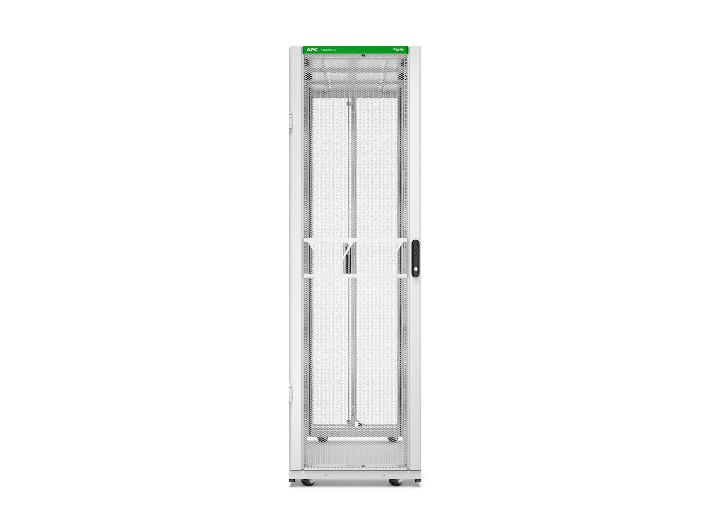 APC NetShelter SX Gen 2 Rack cabinet 1991H x 600W x 1200D mm with sides floor-standing white 42U 19 TAA Compliant