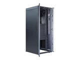 APC Easy Rack 82Ux800x1200 Roof/Side panel/castors/feet No Bottom 4Brackets black