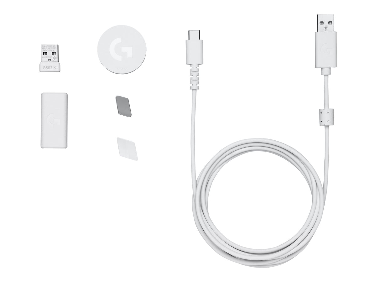 LOGITECH G502 X PLUS - WHITE/PREMIUM - EER2
