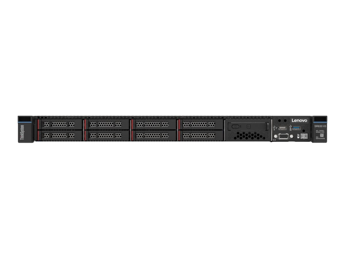 LENOVO ISG Thinksystem SR630 V3 1xIntel Xeon Silver 4514Y 16C 2.0GHz 150W 1x32Go 2Rx8 RAID 940-8i 4Go Flash PCIe Gen4 12Go Adapter 2