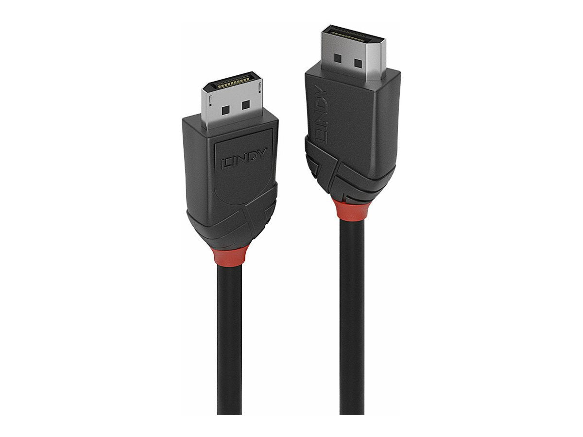 LINDY 2m DisplayPort 1.2 Cable Black Line