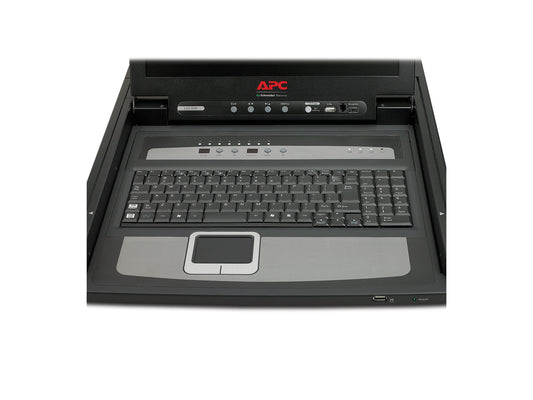 APC 43.18cm 17p Rack LCD Console with 8 Port Analog KVM Switch