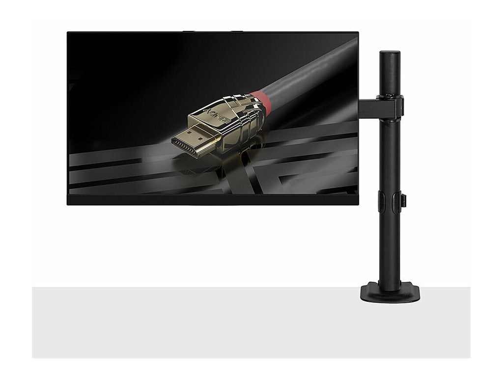 LINDY Single Fixed Display Mount with pole