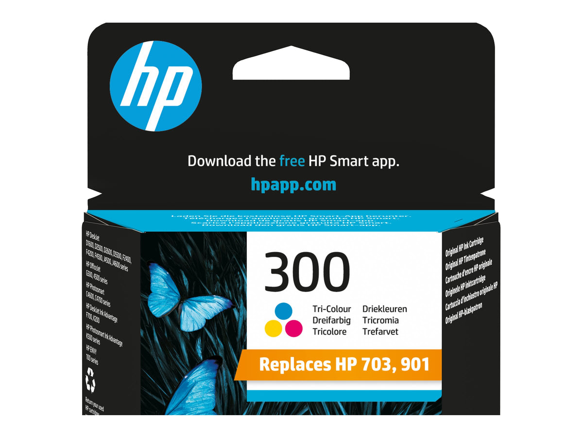 HP Ink Cart 300/Tricol w Viv