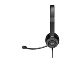 PORT DESIGNS Stereo Headset Active Office Usb Mic Office